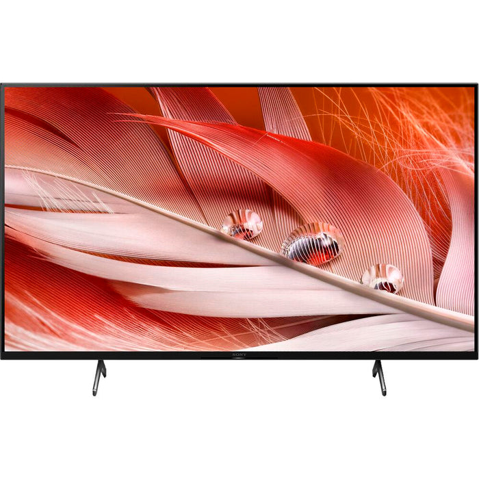 Sony 75" X90J 4K UHD Full Array LED Smart TV 2021 with Premium Warranty Bundle