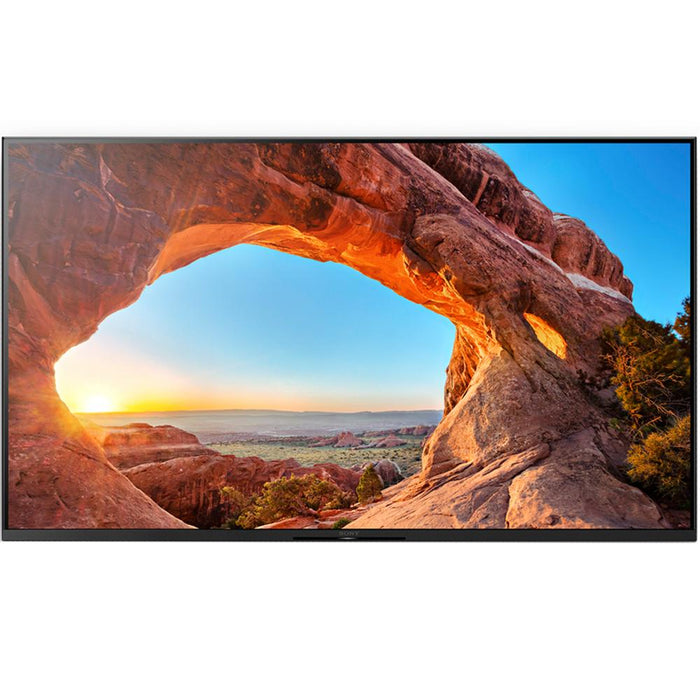 Sony 65" X85J 4K Ultra HD LED Smart TV 2021 Model with Premium Warranty Bundle