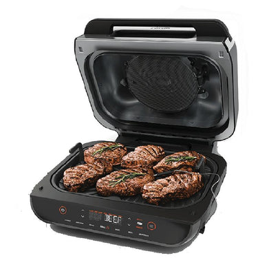 Ninja FG551 Foodi Smart XL 6-in-1 Indoor Grill w/ 4-Quart Air Fryer - Factory Renewed