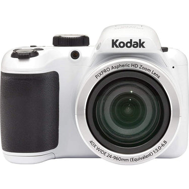 Kodak PIXPRO 16MP 40X Digital Point & Shoot Camera w/ HD Video & 3" LCD AZ401-WH White
