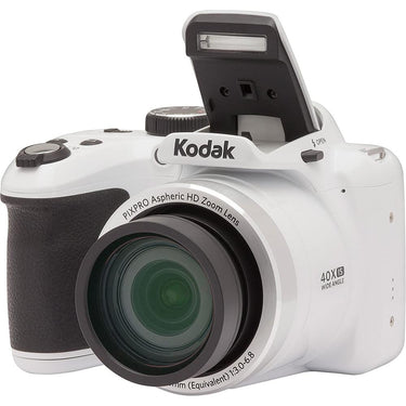 Kodak PIXPRO 16MP 40X Digital Point & Shoot Camera w/ HD Video & 3" LCD AZ401-WH White