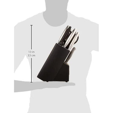 Cuisinart 17pc Artiste Collection Cutlery Knife Block Set w/ Gloves + Knife Sharpener