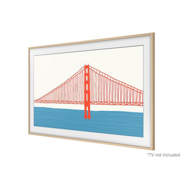 Samsung 85" The Frame Customizable Bezel - Modern Beige (VG-SCFA85BEBZA)