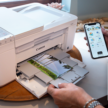 Canon PIXMA TR4720 Wireless All-in-One Printer (White) - 5074C022AA