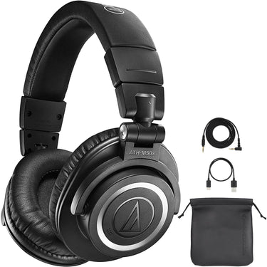 Audio-Technica ATH-M50xBT2 M50X Wireless Over-Ear Bluetooth Headphones