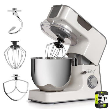 Deco Chef 5.5 QT Kitchen Stand Mixer 550W 8-Speed Motor with Extended Warranty