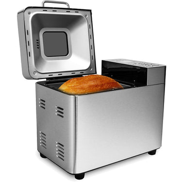 Deco Chef 2 LB Stainless Steel Bread Maker with Smart Cooking Programs+Warranty