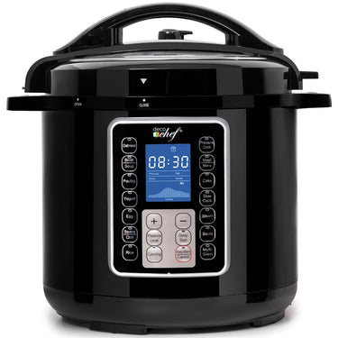 Deco Chef 8 QT 10-in-1 Pressure and Slow Cooker Multi-Mode Cooking with Warranty