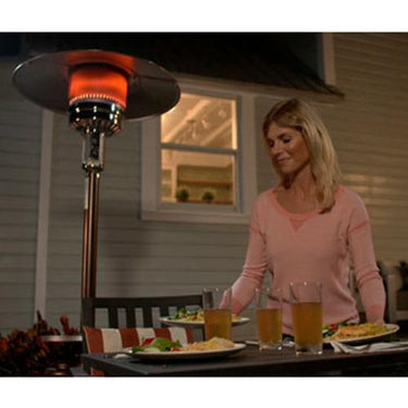 SUNHEAT 46,000 BTU Umbrella Propane Patio Heater, 99607 (Black)