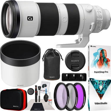 Sony FE 200-600mm F5.6-6.3 G OSS Lens Full-Frame Telephoto Zoom Pro Bundle SEL200600G