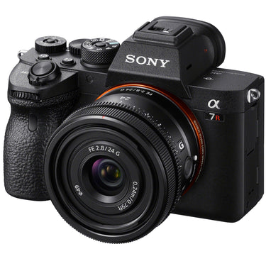 Sony a7R IV Mirrorless Full Frame Camera + 24mm F2.8 G FE Lens SEL24F28G Kit Bundle