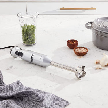 Cuisinart CSB-175SV Smart Stick Two-Speed Hand Blender, Silver
