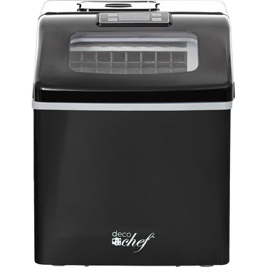 Deco Chef Countertop Portable Ice Maker for Home or Office, 40 lb/Day, Black - Open Box