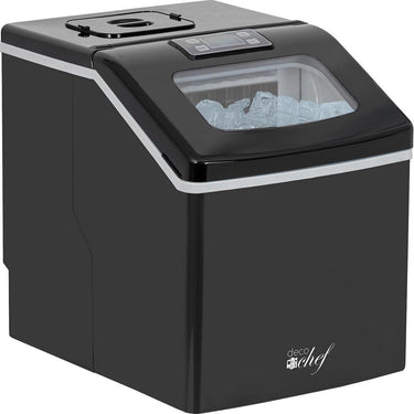 Deco Chef Countertop Portable Ice Maker for Home or Office, 40 lb/Day, Black - Open Box