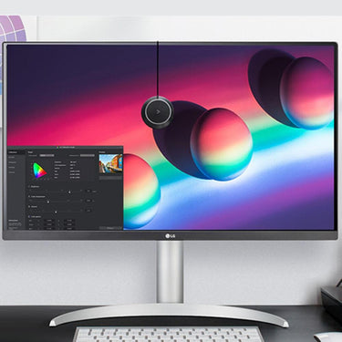 LG 27" 4K UHD (3840x2160) IPS Display VESA HDR400 USB-C PC Monitor Open Box