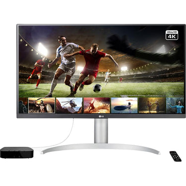 LG 27" 4K UHD (3840x2160) IPS Display VESA HDR400 USB-C PC Monitor Open Box