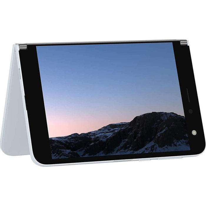 Microsoft Surface Duo 128GB Dual Screen Smartphone, AT&T Locked - Glacier (Open Box)