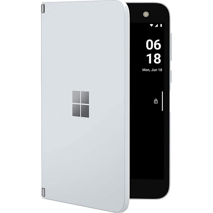 Microsoft Surface Duo 128GB (Unlocked GSM) Folding 2 Screen Smartphone - Glacier USQ-00001