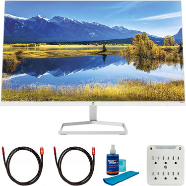 Hewlett Packard 27" Full HD FreeSync HDMI VGA IPS Monitor with Cleaning Bundle