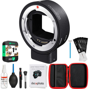 Sigma MC-21 Mount Converter Lens Adapter w/ Warranty + Accessories Bundle
