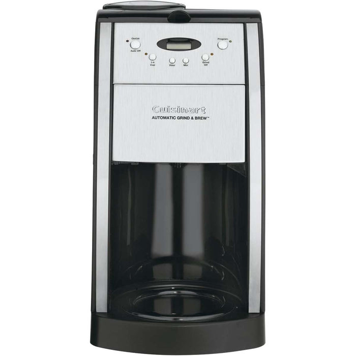 Cuisinart 12-Cup Automatic Grind and Brew Coffeemaker and Grinder (Black)
