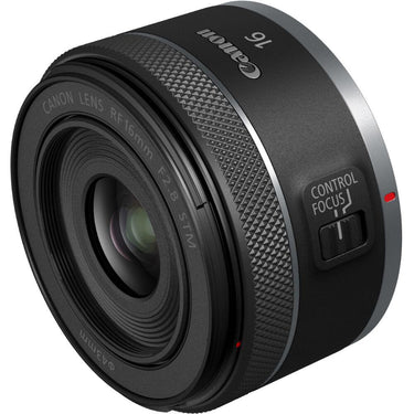 Canon RF 16mm F2.8 STM Lens for RF Mount Mirrorless Cameras with Lexar 64GB Card