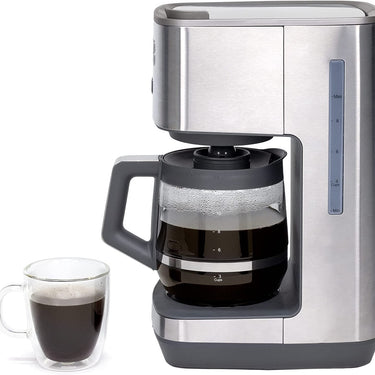 GE Drip Coffee Maker with Glass Carafe - G7CDAASSPSS Certified Refurbished