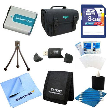 Special Fully Loaded Value 8GB Card and EN-EL5 Battery Kit for Nikon P510, P520, P530