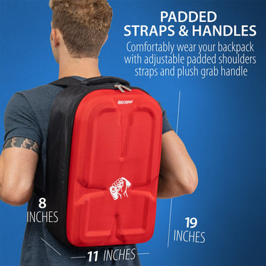 Deco Gear Xbox Series X Travel and Safe Storage Backpack for Console, Accessories, & more