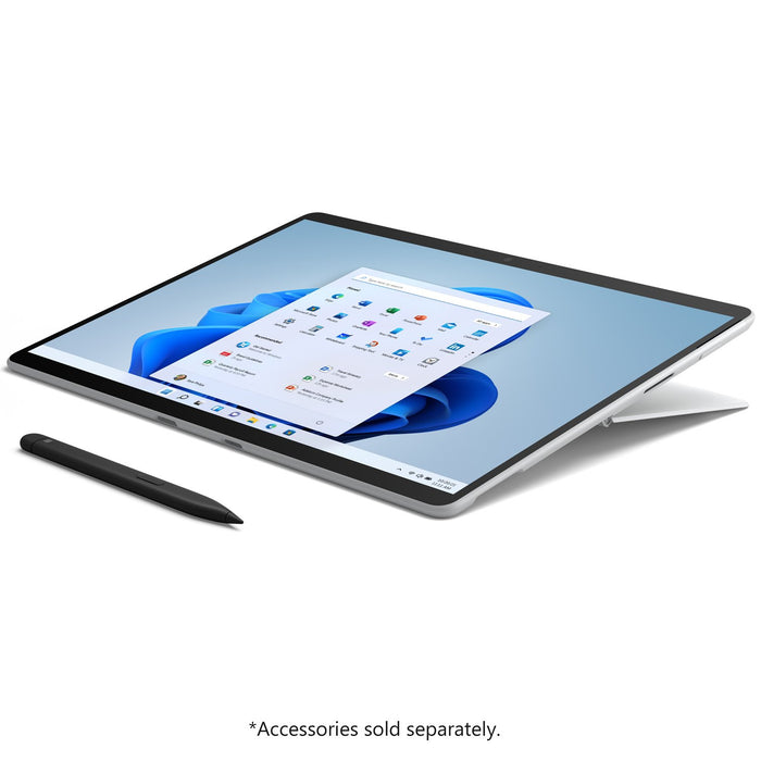 Microsoft E8H-00001 Surface Pro X 13" Touchscreen 16GB/256GB with Microsoft SQ 2, Platinum
