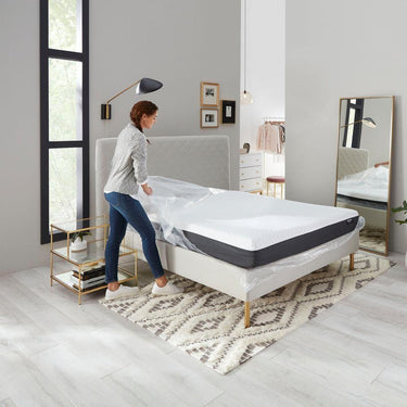 Simmons Beautyrest BRX800 Queen 10" Hybrid Coil & Memory Foam Mattress Open Box