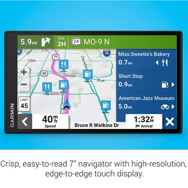 Garmin DriveSmart 76 7" Car GPS Navigator w/ 2 Year Extended Warranty