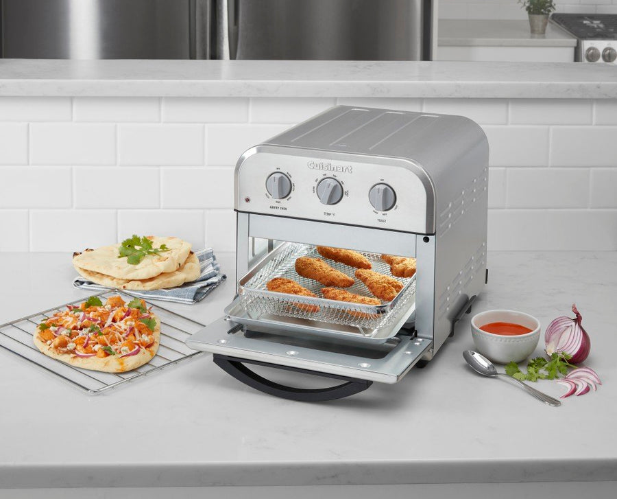 Cuisinart Compact AirFryer/Convection Toaster Oven - Stainless Steel (TOA-26)