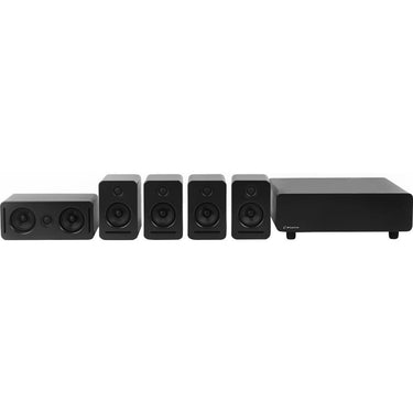 Platin Milan 5.1 7-Piece Speaker System w/ SoundSend Audio Transmitter Open Box