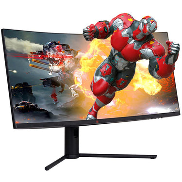 Deco Gear 34" 3440x1440 21:9 Ultrawide Curved Monitor + 1 Year Extended Warranty