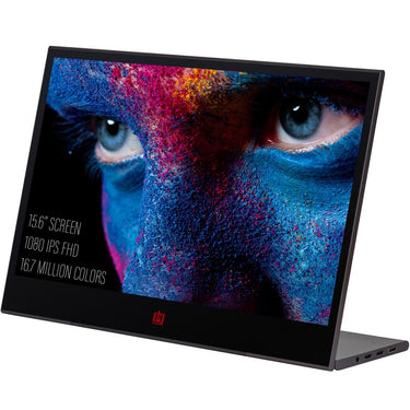 Deco Gear 15.6" 1920x1080 Portable Monitor, 60Hz, IPS w/ 1 Year Extended Warranty