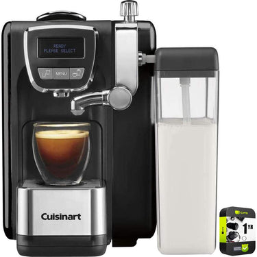 Cuisinart Defined Cappuccino & Latte Espresso Machine + 1 Year Extended Warranty