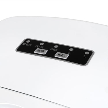 Deco Chef Compact Electric Ice Maker White with 1 Year Extended Warranty