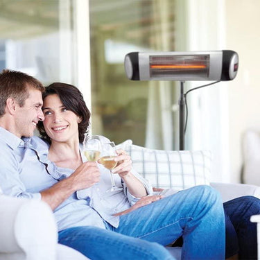 Greentech pureHeat Garage and Patio Outdoor Heater - Black