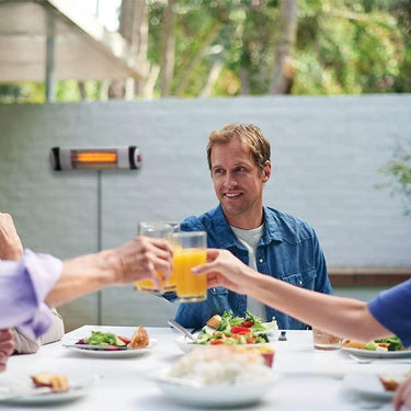 Greentech pureHeat Garage and Patio Outdoor Heater - Black