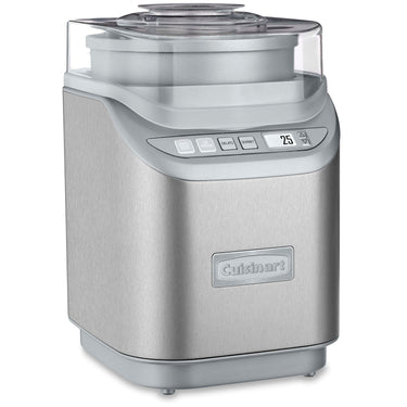 Cuisinart ICE-70 Electronic Ice Cream Maker, Brushed Chrome + Smart Stick Hand Blender