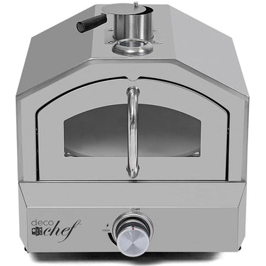 Deco Chef 2-in-1 Propane Gas Pizza Oven & Grill Portable Peel+Extended Warranty