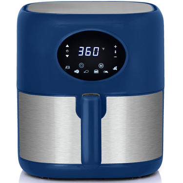 Deco Chef 3.7QT Digital Air Fryer w/ 6 Cooking Presets Blue + Extended Warranty