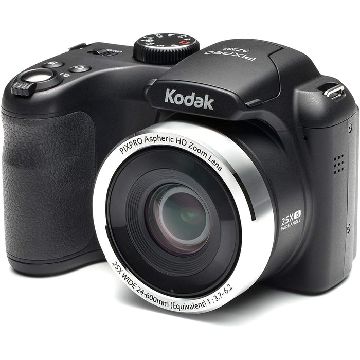 Kodak PIXPRO Astro Zoom 16MP Digital Camera, 25x Optical Zoom 3" LCD - Black (AZ252-BK