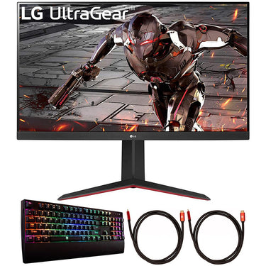 LG 32GN650-B 32" UltraGear QHD 165Hz 16:9 HDR10 Monitor w/ Deco Gaming Keyboard