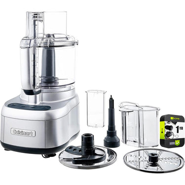 Cuisinart Elemental 11 Cup Food Processor Silver with 1 Year Extended Warranty