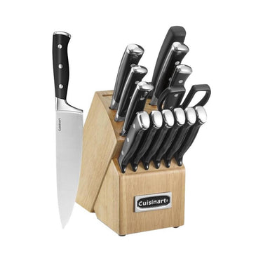 Cuisinart Triple Rivet Collection 15pc Cutlery Block Set + Kitchen Timer