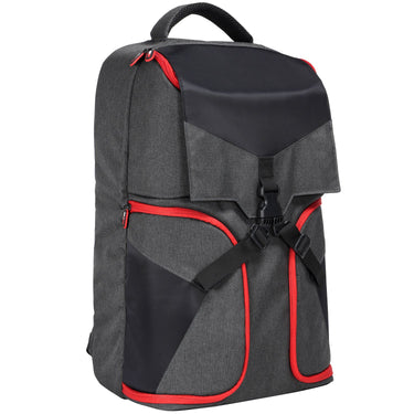 Deco Gear Padded 15" - 17" Laptop Gaming Backpack for Accessory, Headphone, Cable Storage