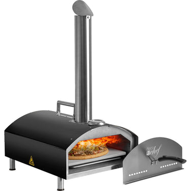Deco Chef Outdoor Pizza Oven with 2-in-1 Pizza & Grill Oven Functionality - Open Box