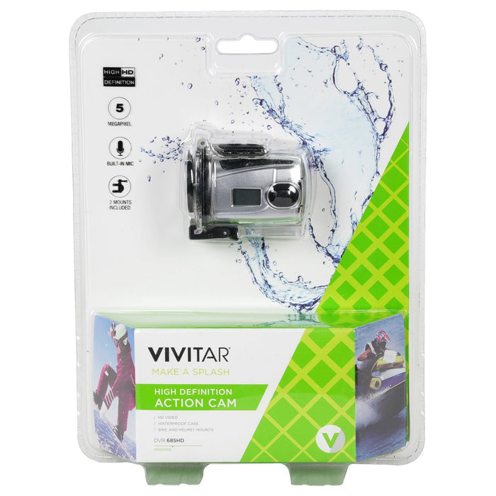 Vivitar Digital Video Camera -Silver1.8-Inch Display DVR685-SIL